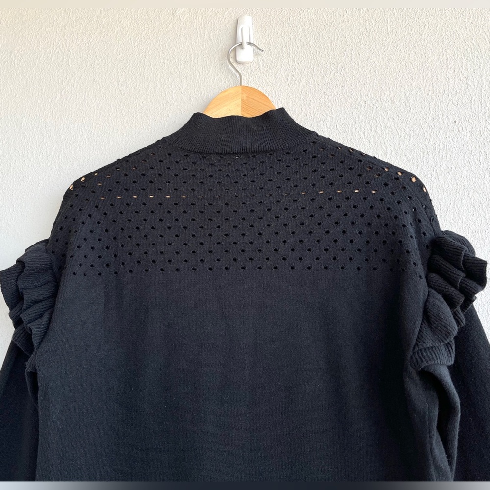 H&M | Frill Detail Mockneck Sweater - Picture 5 of 16